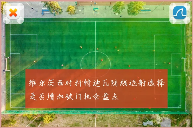 维尔茨面对科特迪瓦防线远射选择是否增加破门机会盘点