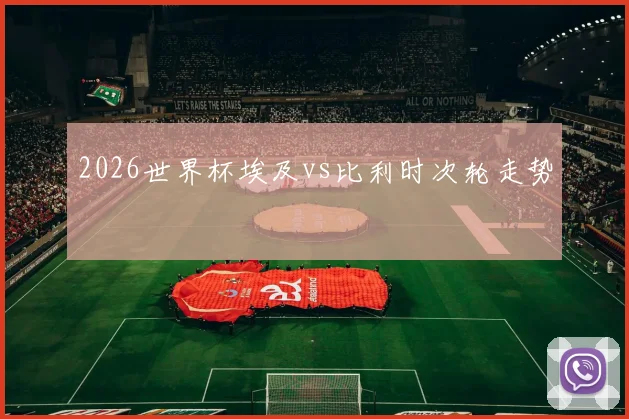 2026世界杯埃及vs比利时次轮走势